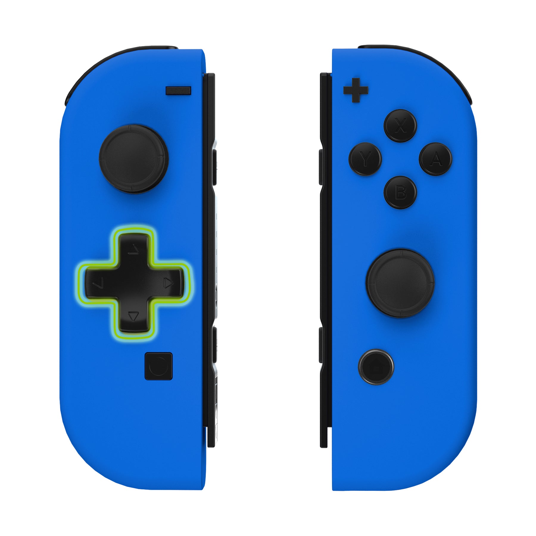 eXtremeRate Dpad Version Replacement Full Set Shell Case with Buttons for Joycon of NS Switch Blue