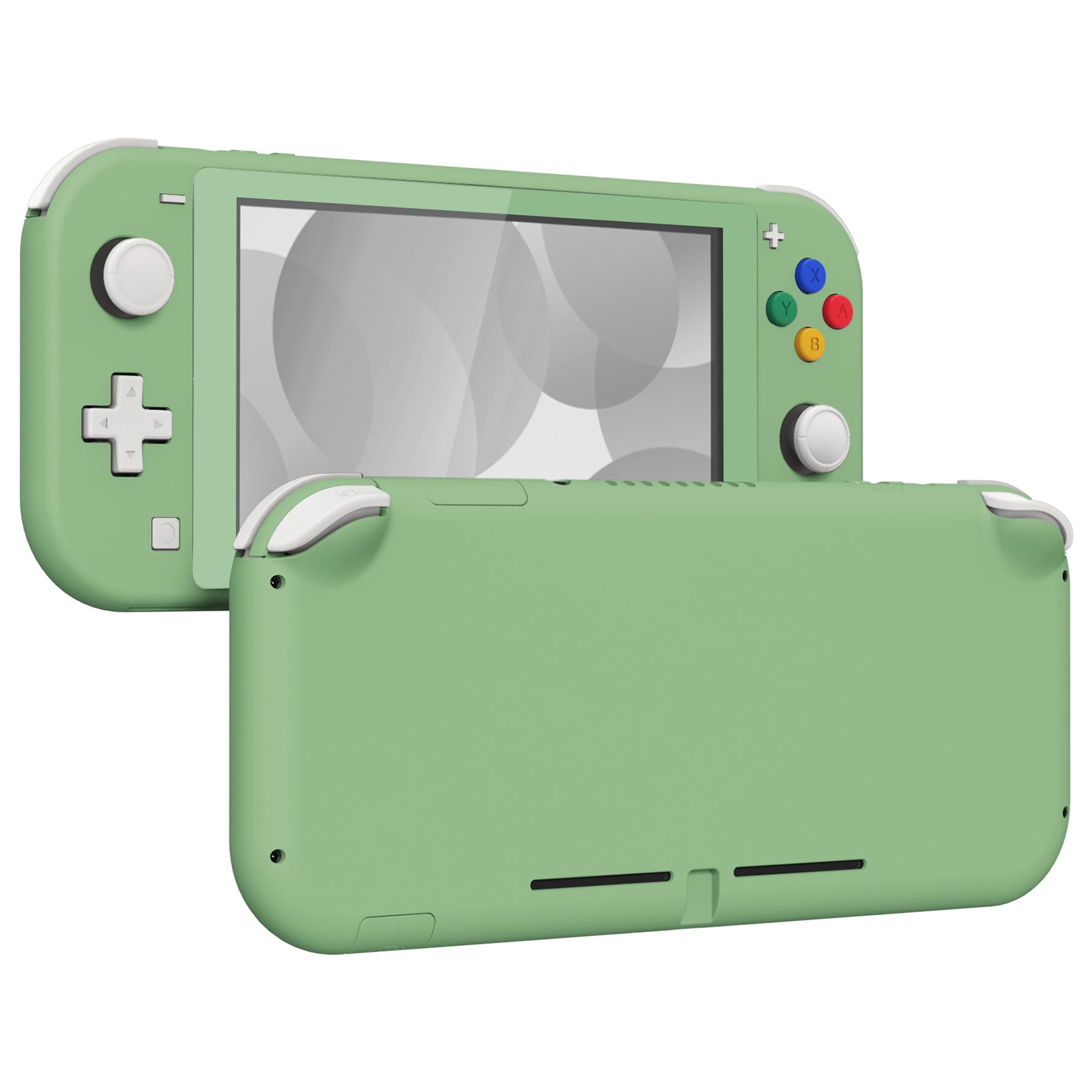 eXtremeRate Replacement Housing Shell for with Screen Protector for  Nintendo Switch Lite - Matcha Green