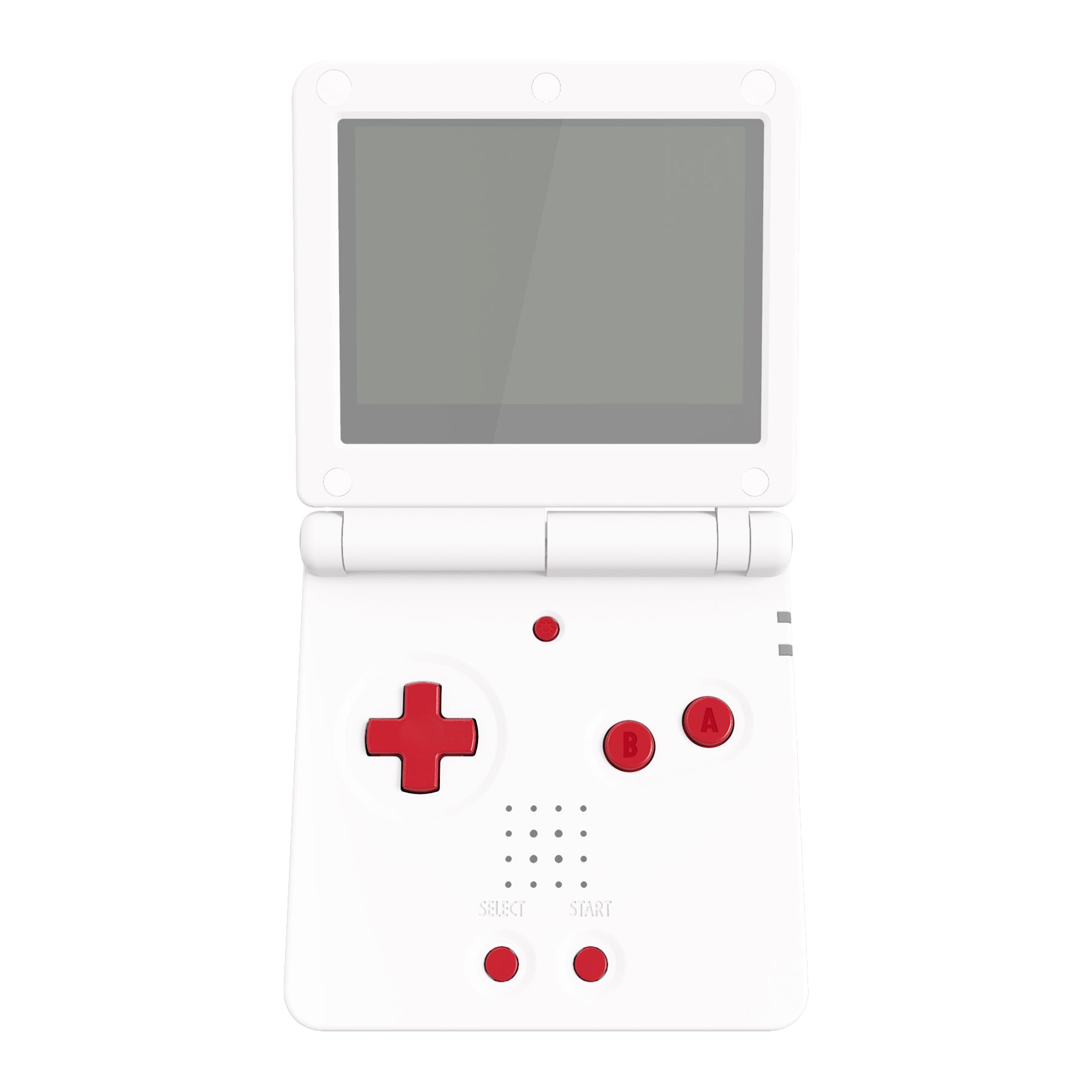 EXtremeRate Passion Red Custom Full Set Buttons For Gameboy Advance SP ...