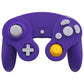 eXtremeRate Retail Purple Replacement Faceplate Backplate with Buttons for Nintendo GameCube Controller - GCNP3006