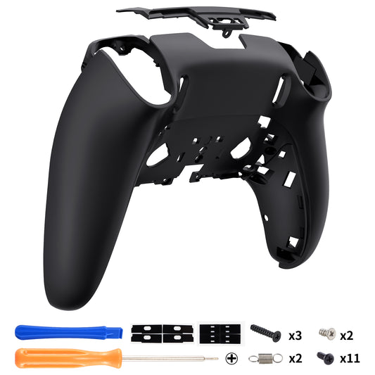 Replacement Back Housing Bottom Shell Compatible with PS5 Edge Controller - Black eXtremeRate
