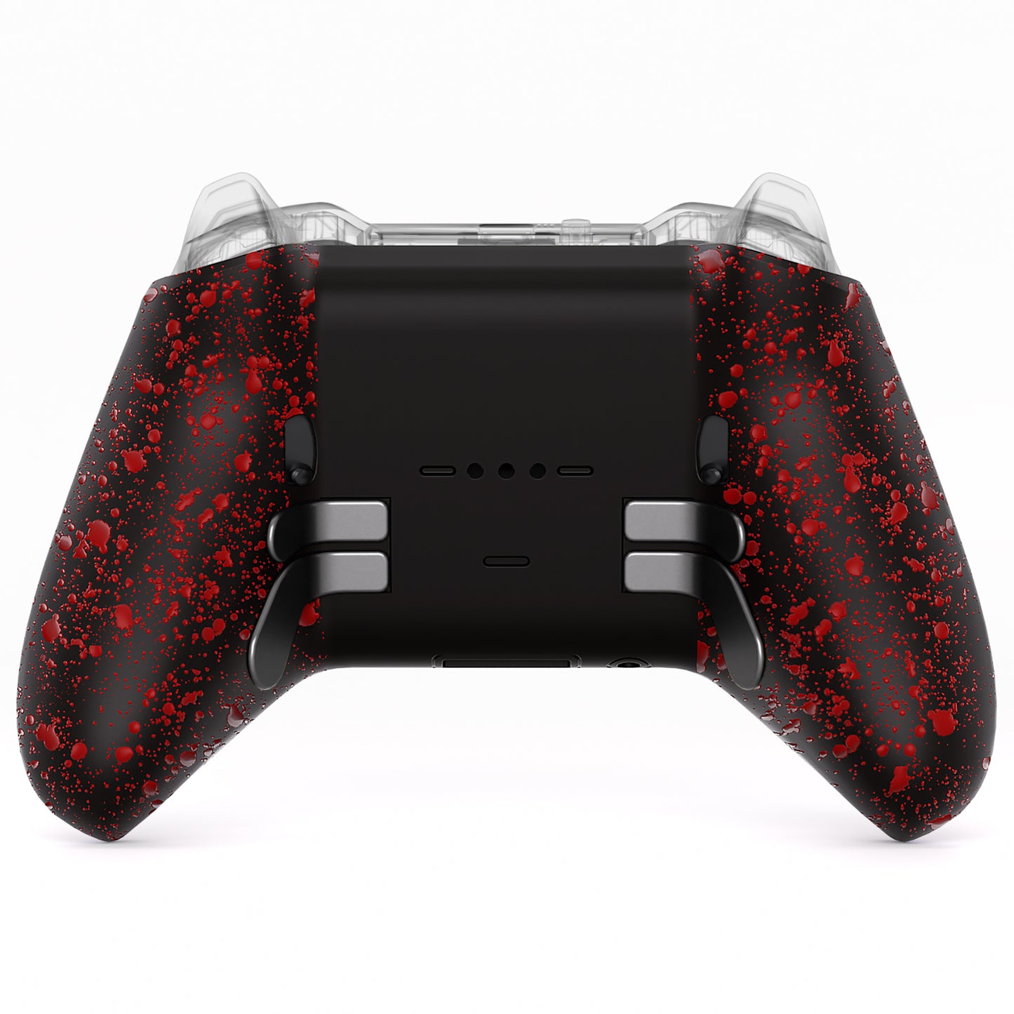 Replacement Bottom Shell Case for Xbox Elite Series 2 & Elite Series 2 Core Controller Model 1797 - Textured Red eXtremeRate