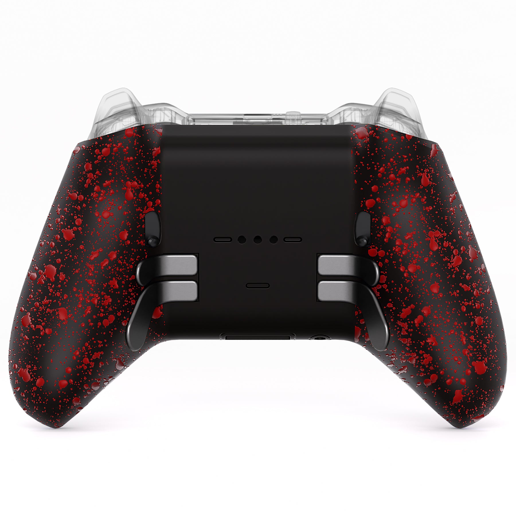 Replacement Bottom Shell Case for Xbox Elite Series 2 & Elite Series 2 Core Controller Model 1797 - Textured Red eXtremeRate