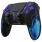 Replacement Full Set Shells with Buttons Compatible with PS5 Edge Controller - Blue Flame eXtremeRate