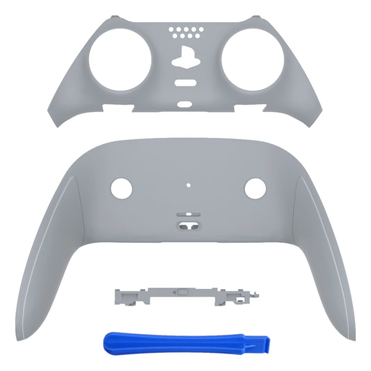 Replacement Top Bottom Decorative Trim Shell Compatible with PS5 Edge Controller - New Hope Gray eXtremeRate