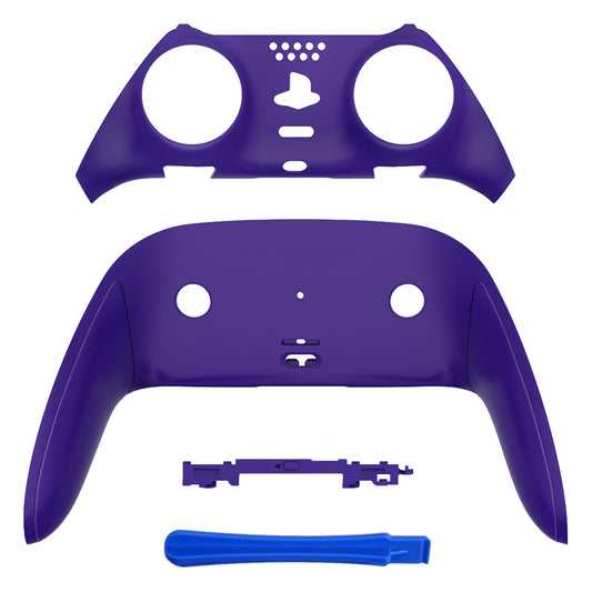 Replacement Top Bottom Decorative Trim Shell Compatible with PS5 Edge Controller - Purple eXtremeRate