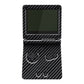 eXtremeRate IPS Ready Upgraded Replacement Full Set Shells with Buttons for Gameboy Advance SP GBA SP, Compatible with Both IPS & Standard LCD - Graphite Carbon Fiber eXtremeRate