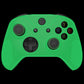 eXtremeRate PlayVital Protective Anti-Slip Silicone Case with Thumb Grips Caps for Xbox One X & S Controller - Glow in Dark - Green eXtremeRate