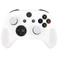 eXtremeRate PlayVital Protective Anti-Slip Silicone Case with Thumb Grips Caps for Xbox One X & S Controller - White eXtremeRate