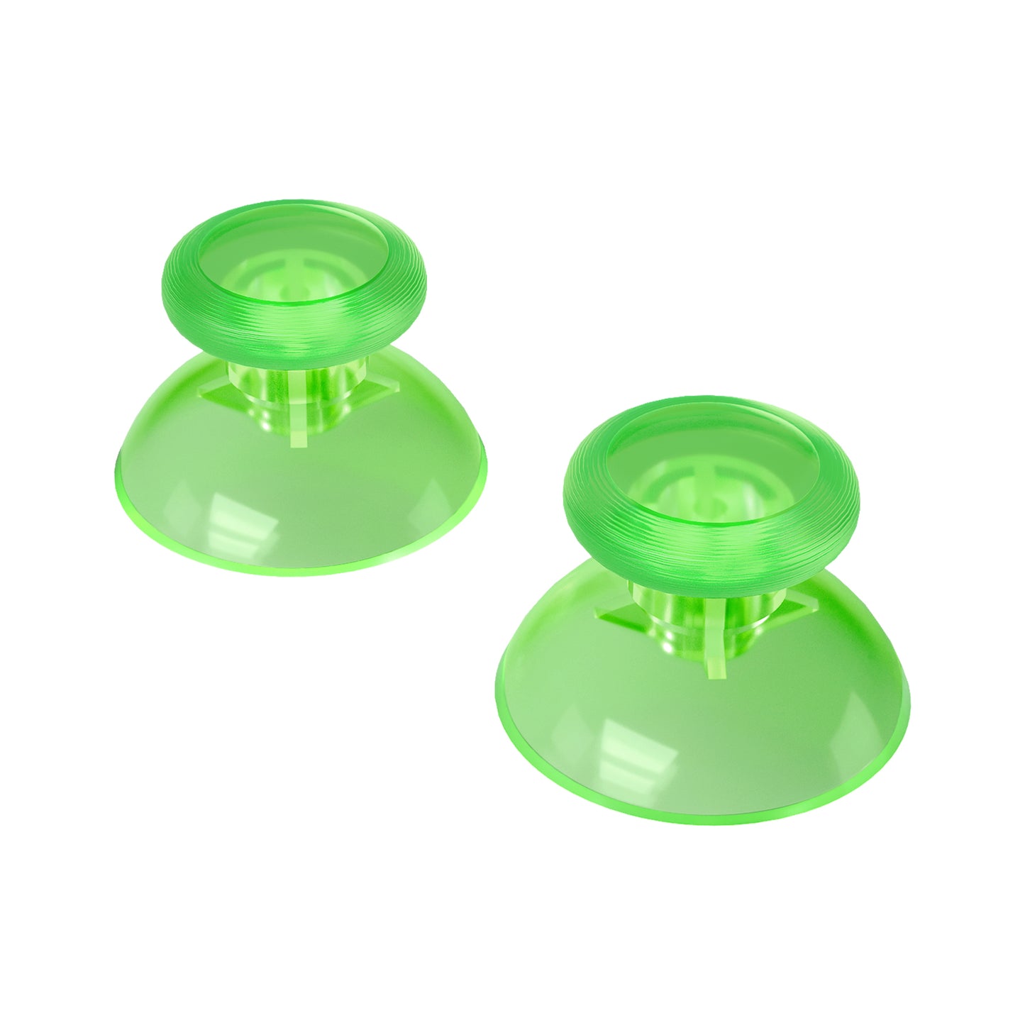 eXtremeRate Replacement 3D Joystick Thumbsticks for Nintendo Switch Pro Controller - Clear Green eXtremeRate