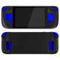 eXtremeRate Replacement Full Set Buttons for Steam Deck LCD - Chrome Blue eXtremeRate