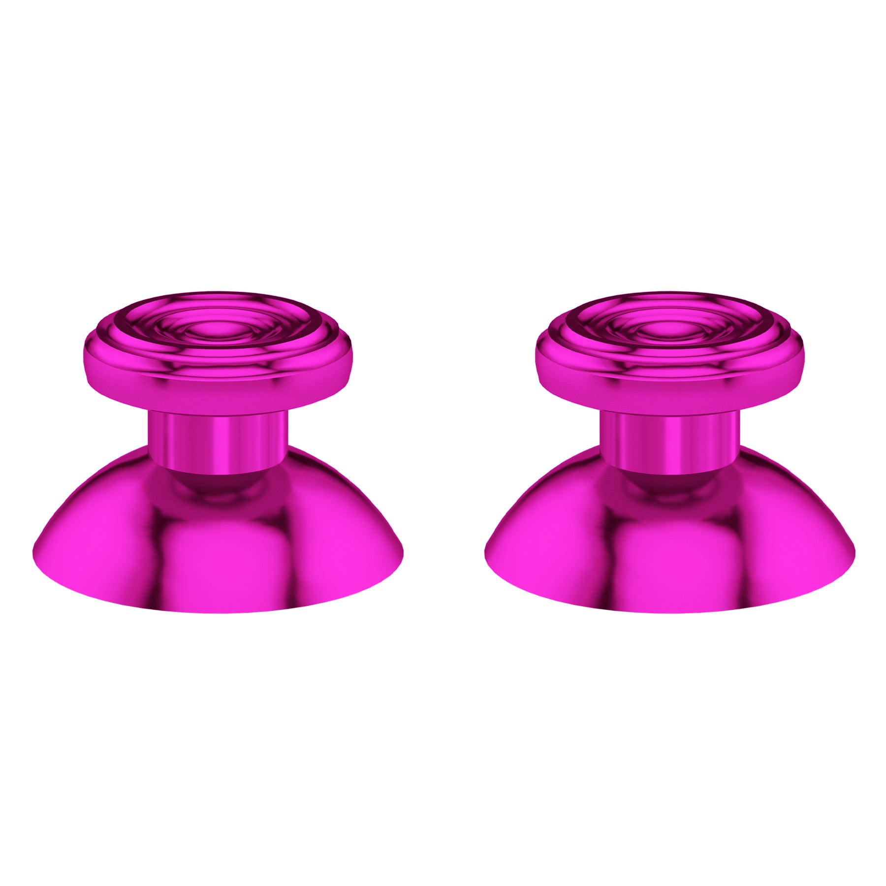 eXtremeRate Retail eXtremeRate Custom Purple Metal Thumbsticks for Xbox Series X/S Controller, Concentric Circles Aluminum Alloy Analog Stick for Xbox One S/X, Replacement Joystick for Xbox One Standard Elite Controller - JX3C005