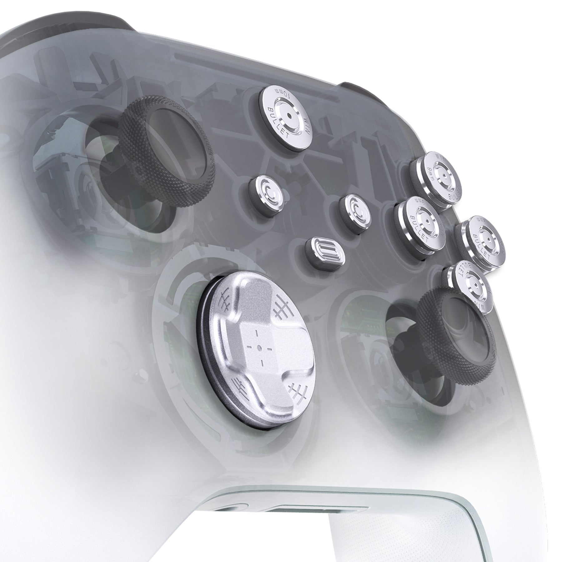  Controller Bullet Buttons for Xbox One Series X S - Made Using  Real 9MM Spent Bullet Casings - Includes Tools : Video Games