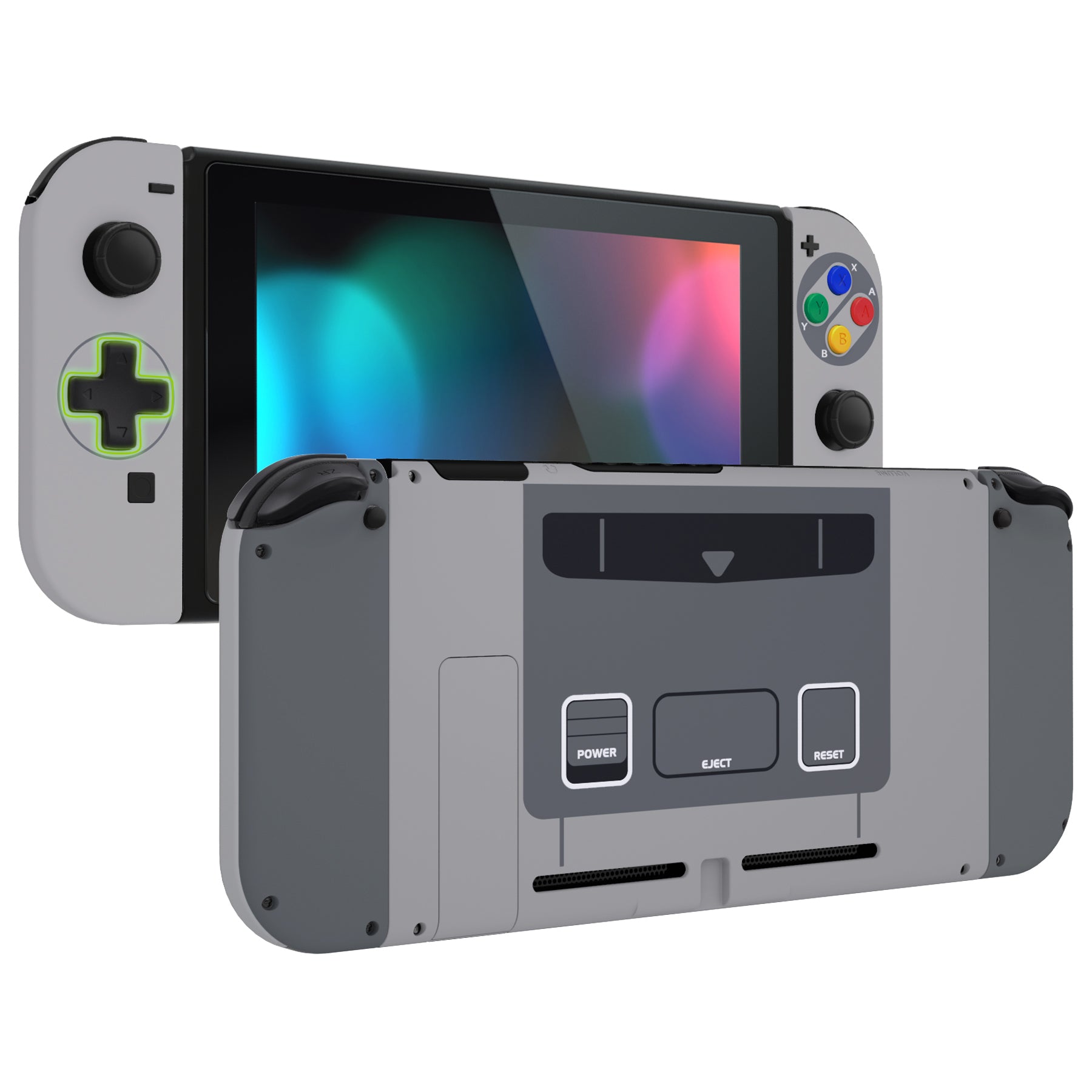 Holiday Switch Gaming Bundle: New Nintendo Switch Gray Joy-Con