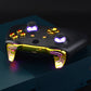 eXtremeRate Retail Chrome Gold Multi-Colors Luminated Dpad Thumbsticks Start Back ABXY Action Buttons, Classical Symbols Buttons DTFS (DTF 2.0) LED Kit for Xbox One S/X Controller - Controller NOT Included - X1LED08