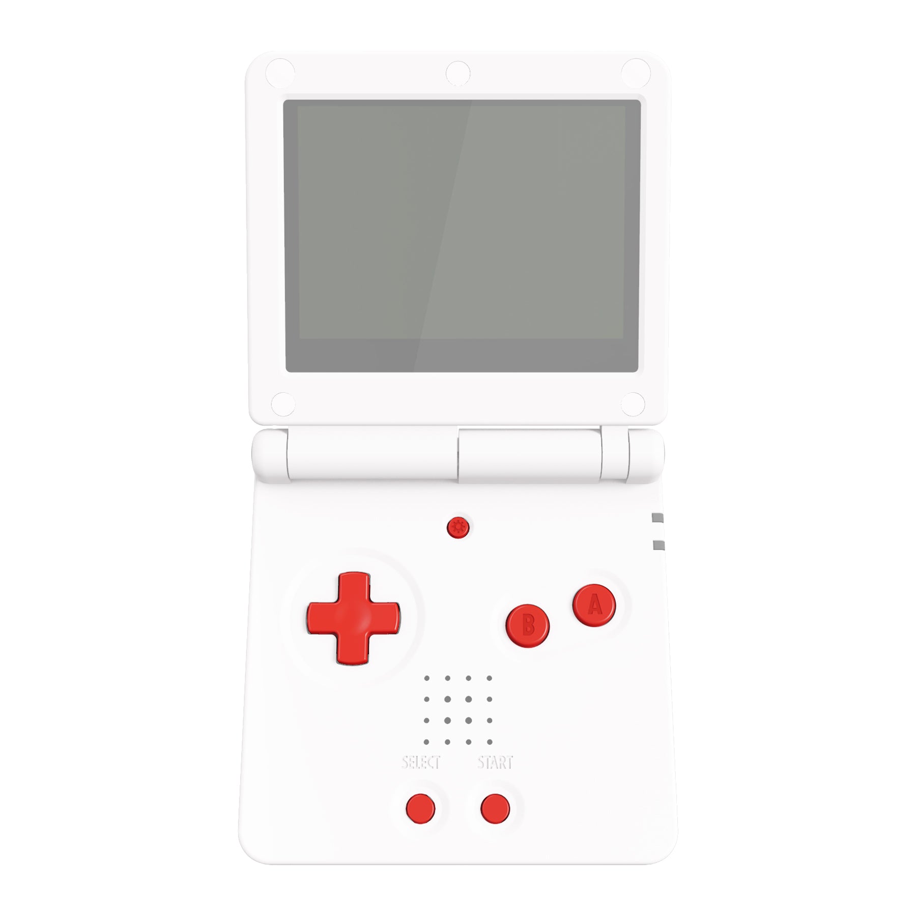 Custom Replacement Full Set Buttons for Gameboy Advance SP GBA SP Console - Classic Red eXtremeRate