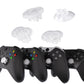eXtremeRate EDGE Sticks Replacement Interchangeable Thumbsticks for Xbox Series X/S & Xbox Core & Xbox One X/S & Xbox Elite V1 & NS Switch Pro Controller - Clear eXtremeRate