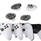 eXtremeRate EDGE Sticks Replacement Interchangeable Thumbsticks for Xbox Series X/S & Xbox Core & Xbox One X/S & Xbox Elite V1 & NS Switch Pro Controller - Clear Black eXtremeRate