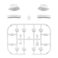 eXtremeRate Replacement Full Set Buttons for Joycon of NS Switch - White eXtremeRate