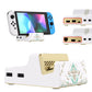 eXtremeRate AiryDocky DIY Kit Replacement Shell Case for Nintendo Switch Dock - Glow in Dark - Totem of Kingdom White eXtremeRate