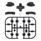 eXtremeRate Dpad Version Replacement Full Set Buttons for Joycon of Switch (D-pad ONLY Fits for eXtremeRate D-pad Shell for Joycon) - Black eXtremeRate