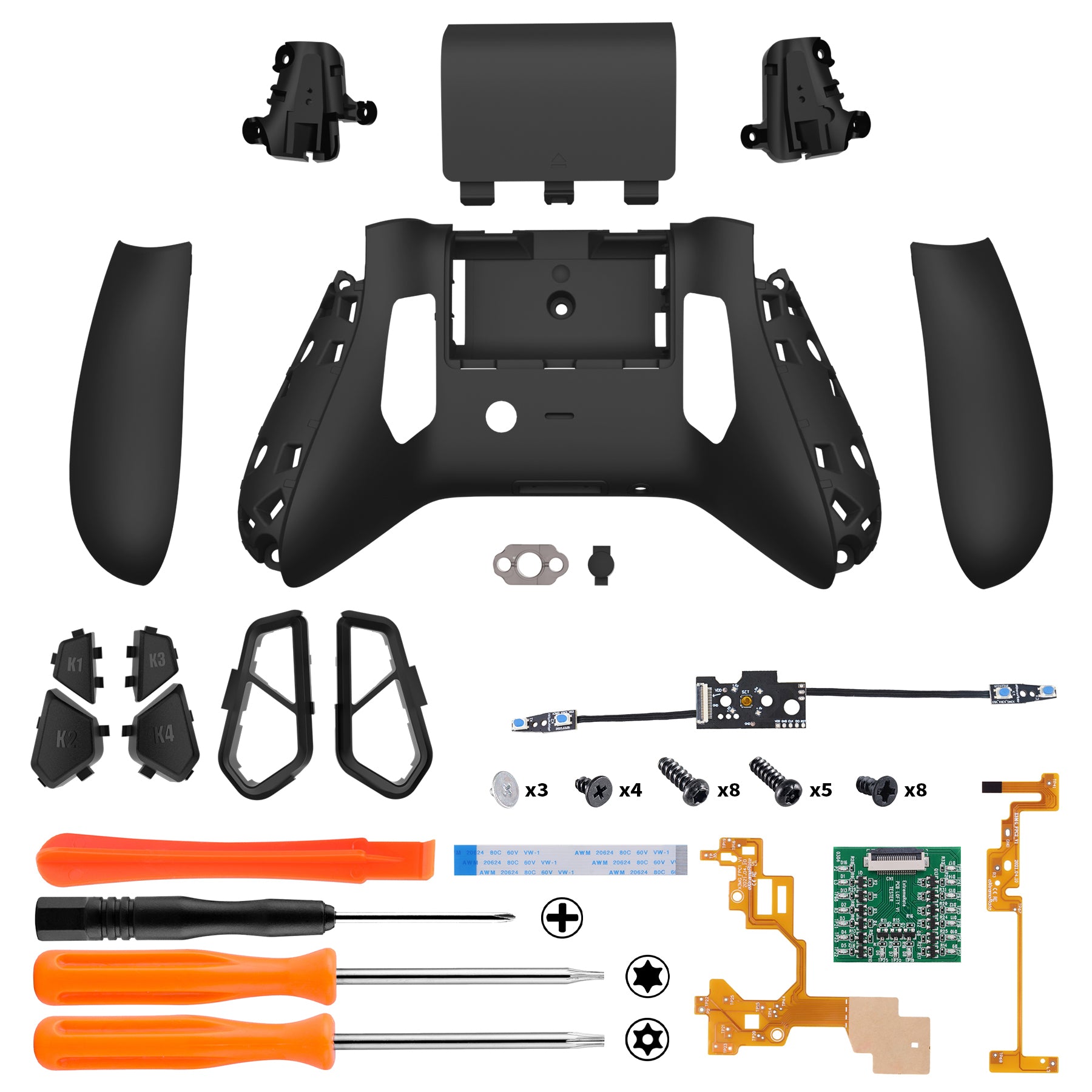 eXtremeRate Retail VICTOR X Remap Kit for Xbox Series X/S Controller - Black
