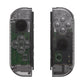 eXtremeRate Replacement Full Set Shell Case with Buttons for Joycon of NS Switch - Clear Black