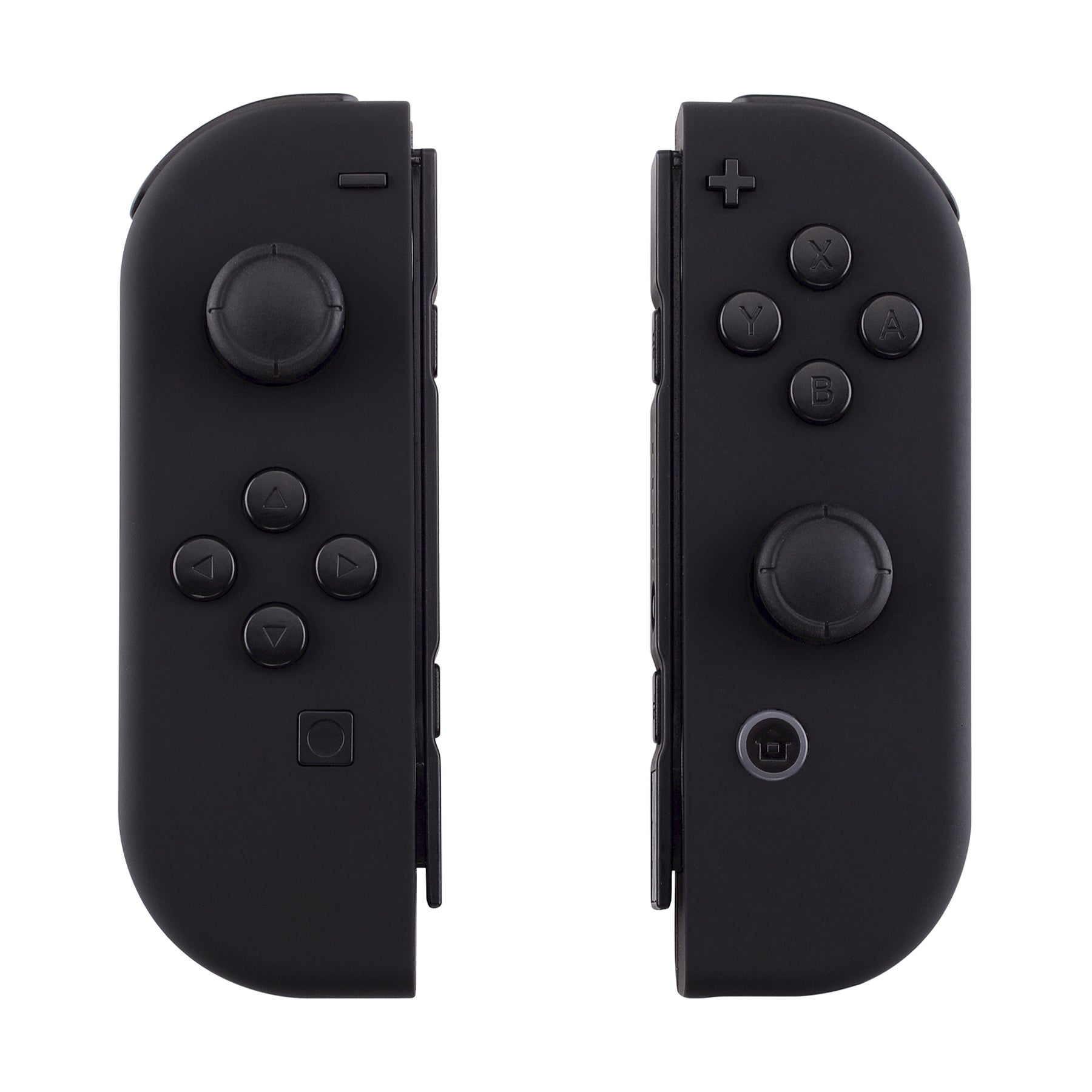 eXtremeRate Soft Touch Grip Black for Joycon Handheld Controller ...