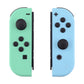 eXtremeRate Replacement Full Set Shell Case with Buttons for Joycon of NS Switch - Mint Green & Heaven Blue