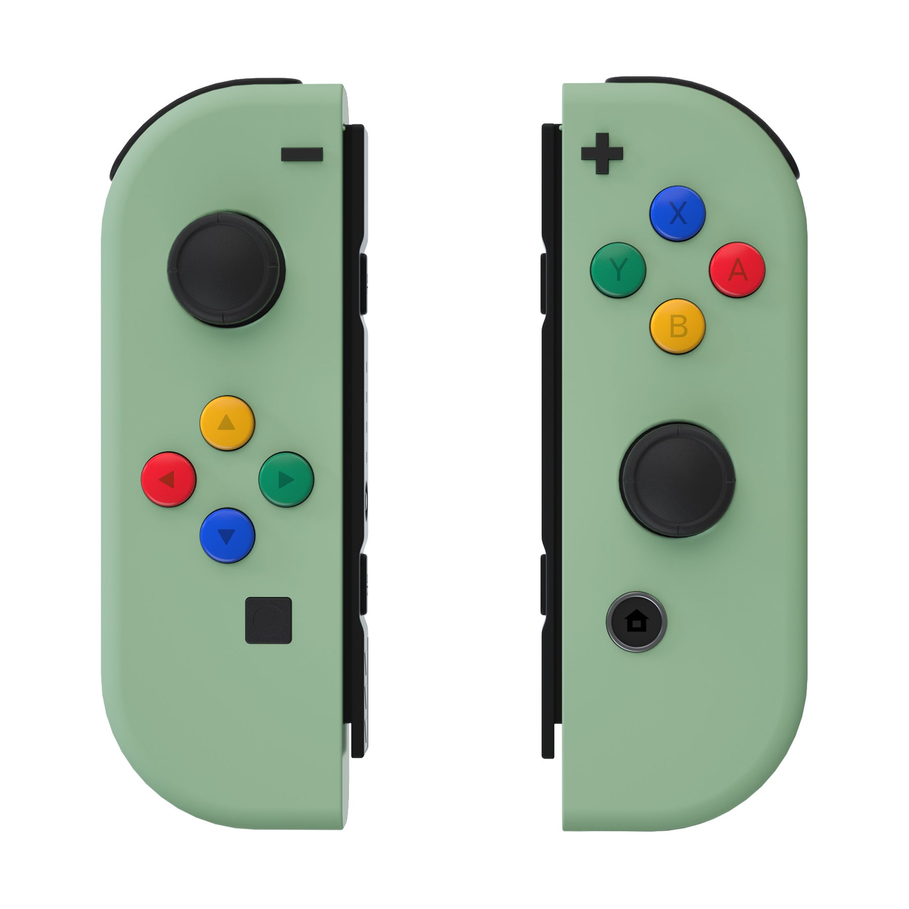 eXtremeRate Replacement Full Set Shell Case with Buttons for Joycon of NS Switch - Matcha Green eXtremeRate