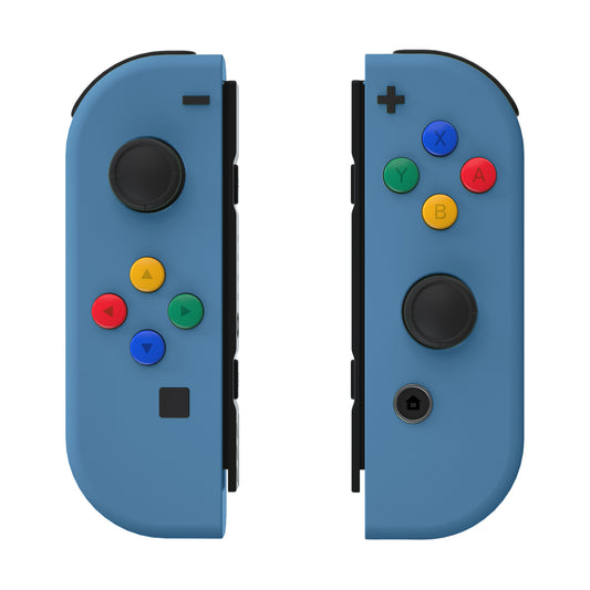 eXtremeRate Replacement Full Set Shell Case with Buttons for Joycon of NS Switch - Airforce Blue eXtremeRate
