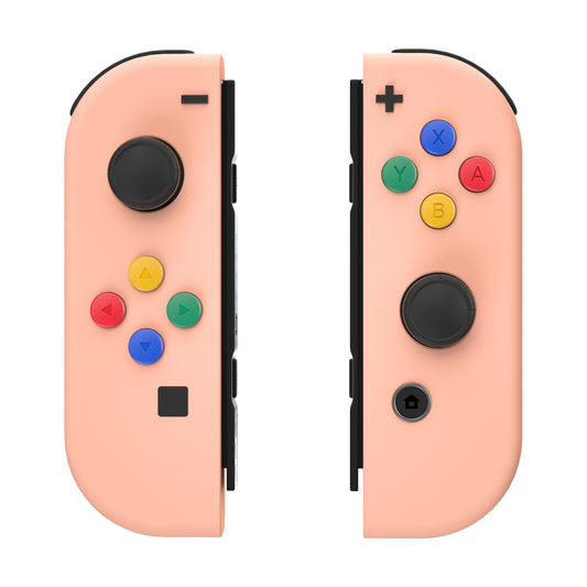 eXtremeRate Replacement Full Set Shell Case with Buttons for Joycon of NS Switch - Mandys Pink eXtremeRate