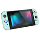 eXtremeRate Replacement Full Set Shell Case with Buttons for Joycon of NS Switch - Light Cyan