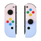 eXtremeRate Replacement Full Set Shell Case with Buttons for Joycon of NS Switch - Pink Violet eXtremeRate