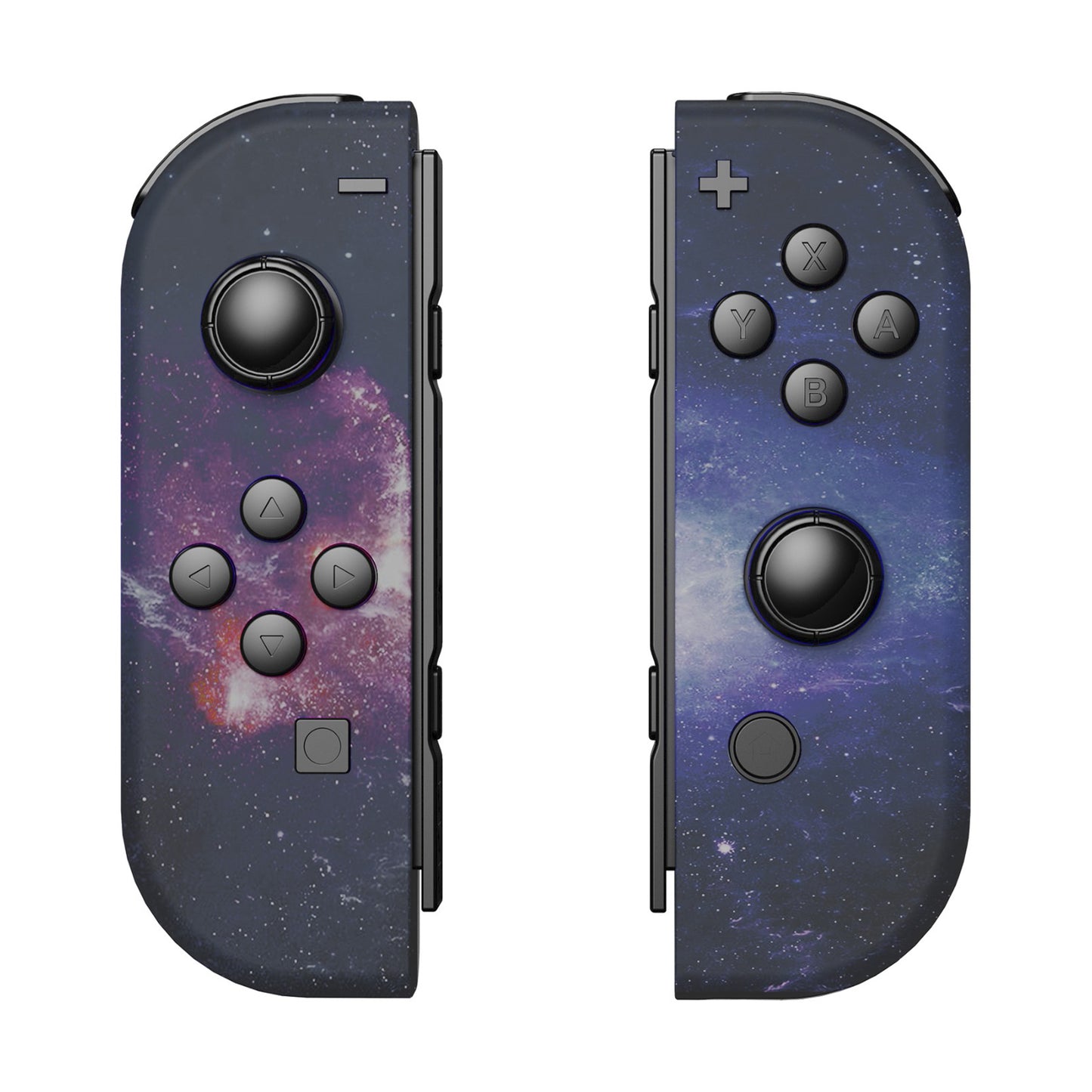 eXtremeRate Replacement Full Set Shell Case with Buttons for Joycon of NS Switch - Nubula Galaxy