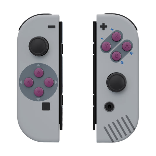 eXtremeRate Replacement Full Set Shell Case with Buttons for Joycon of NS Switch - Classic 1989 GB DMG-01 Style eXtremeRate