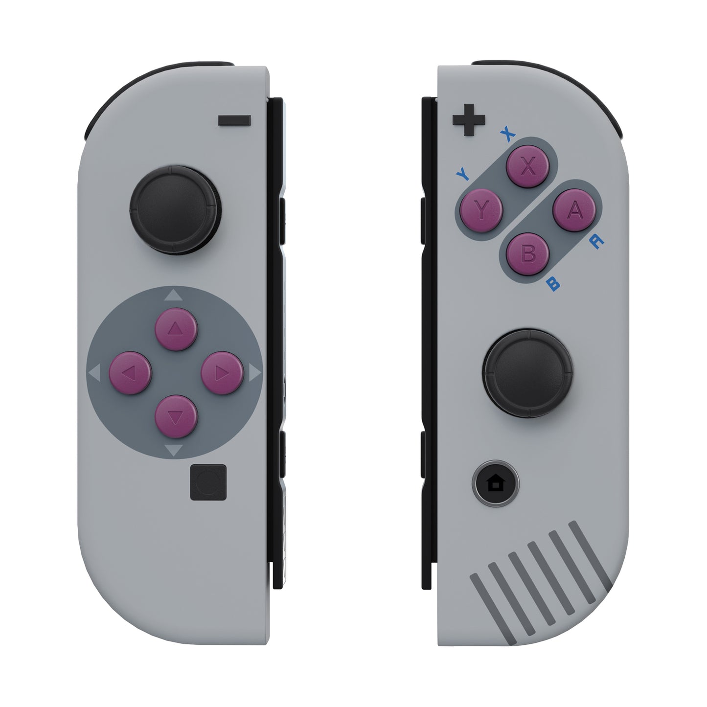 eXtremeRate Replacement Full Set Shell Case with Buttons for Joycon of NS Switch - Classic 1989 GB DMG-01 Style