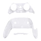 Replacement Top Bottom Decorative Trim Shell Compatible with PS5 Edge Controller - Clear eXtremeRate