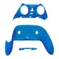 Replacement Top Bottom Decorative Trim Shell Compatible with PS5 Edge Controller - Clear Blue eXtremeRate