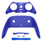 eXtremeRate Replacement Top Bottom Decorative Trim Shell Compatible with PS5 Edge Controller - Blue