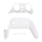 Replacement Top Bottom Decorative Trim Shell Compatible with PS5 Edge Controller - White eXtremeRate