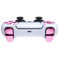 Replacement Full Set Buttons Compatible with PS5 Controller BDM-030 - Chrome Pink eXtremeRate