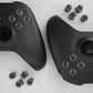eXtremeRate Retail Three-Tone ABXY Action Buttons with Classic Symbols for Xbox Series X & S Controller & Xbox One S/X & Xbox One Elite V1/V2 Controller - Classic Gray & Clear & Dark Gray - JDX3M018