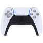 eXtremeRate Replacement Full Set Buttons Compatible with PS5 Controller BDM-030/040 - Clear eXtremeRate