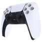 eXtremeRate Replacement Full Set Buttons Compatible with PS5 Controller BDM-030/040 - Clear eXtremeRate