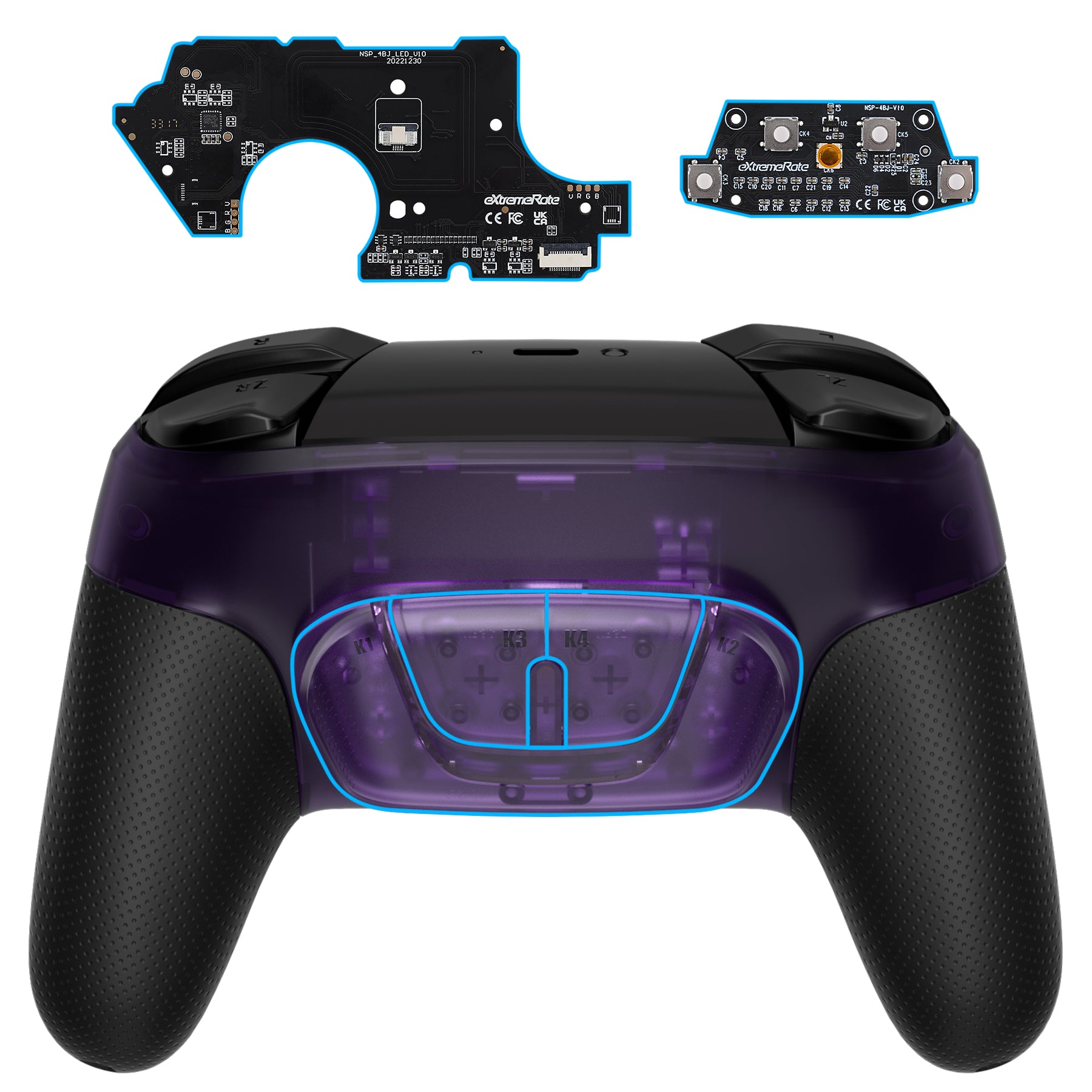 Remap Interface RISE4 Remap Kit for NS Switch Pro Controller – eXtremeRate Retail