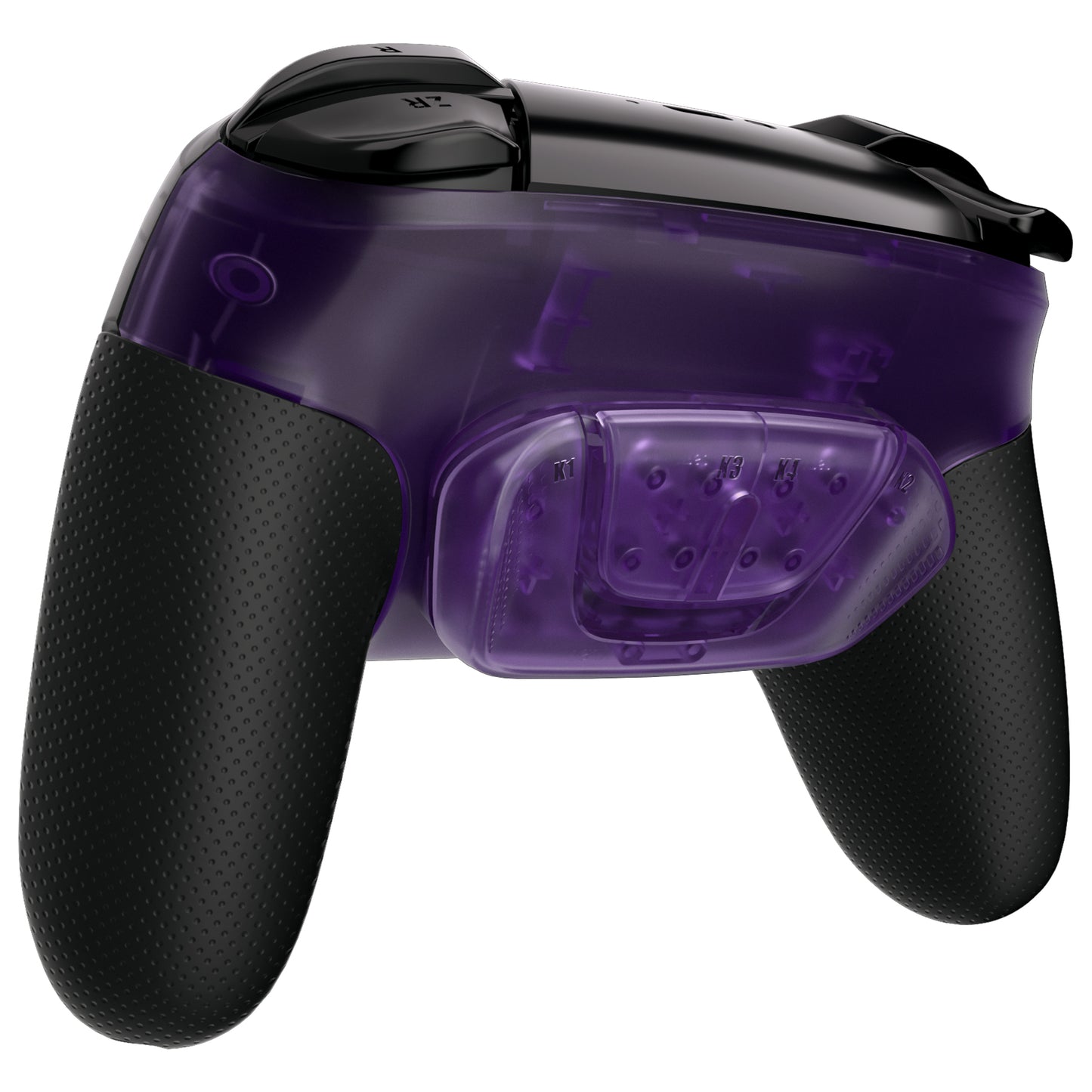 eXtremeRate Retail Remappable RISE4 Remap Kit for Nintendo Switch Pro Controller - Clear Atomic Purple - XGNPM002