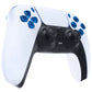 eXtremeRate Replacement Full Set Buttons Compatible with PS5 Controller BDM-030/040 - Clear Blue eXtremeRate