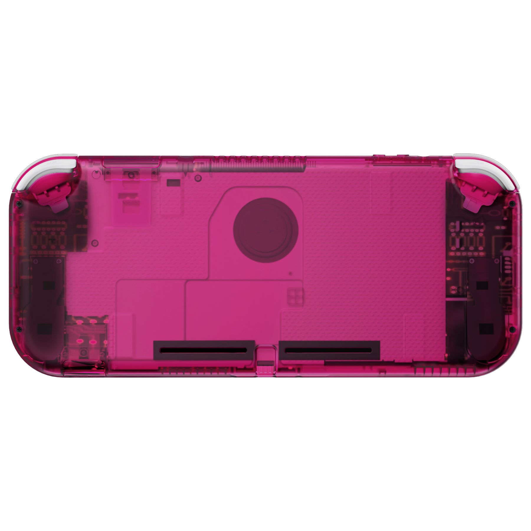 eXtremeRate Replacement Housing Shell for with Screen Protector for  Nintendo Switch Lite - Clear Candy Pink