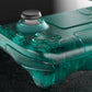 eXtremeRate Retail Clear Emerald Green Custom Full Set Shell with Buttons for Steam Deck Console